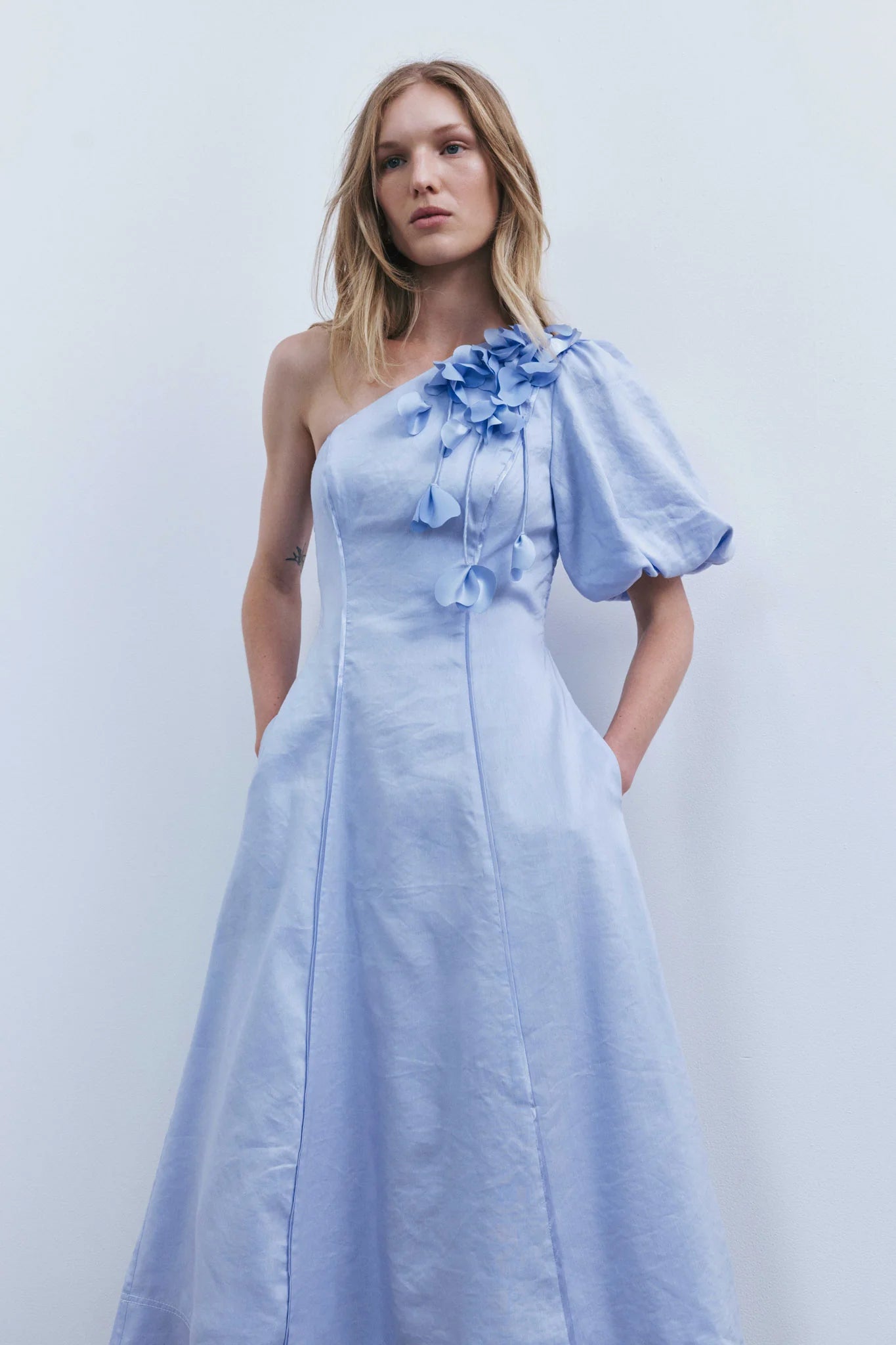Aje Camille Midi Dress