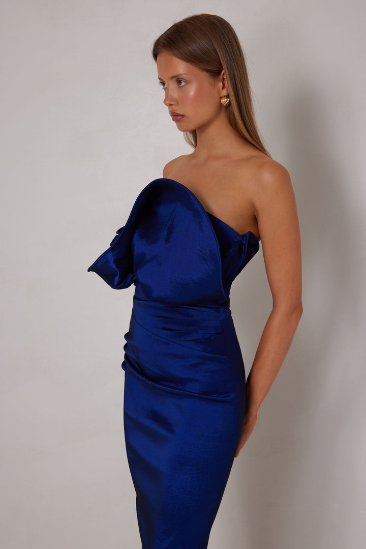 Elle Zeitoune Miles Cobalt Dress