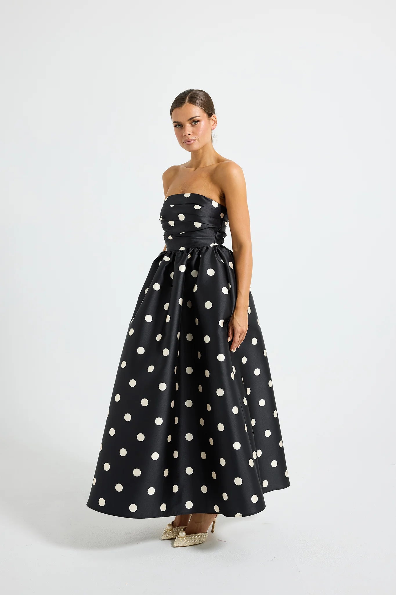 Pasduchas Dottie Strapless Midi