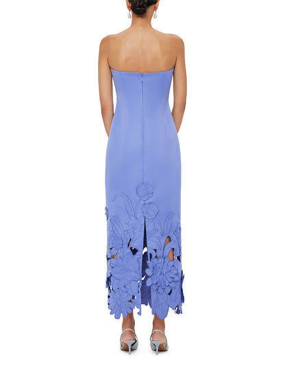 Leo Lin Rayna Applique Bustier Dress