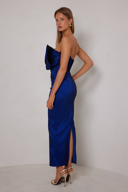 Elle Zeitoune Miles Cobalt Dress